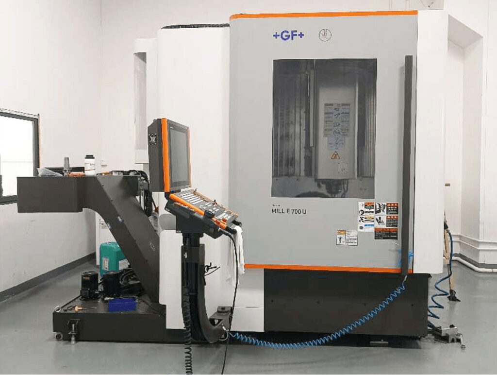 GF Mikron MILL E 700U 5-axis CNC milling