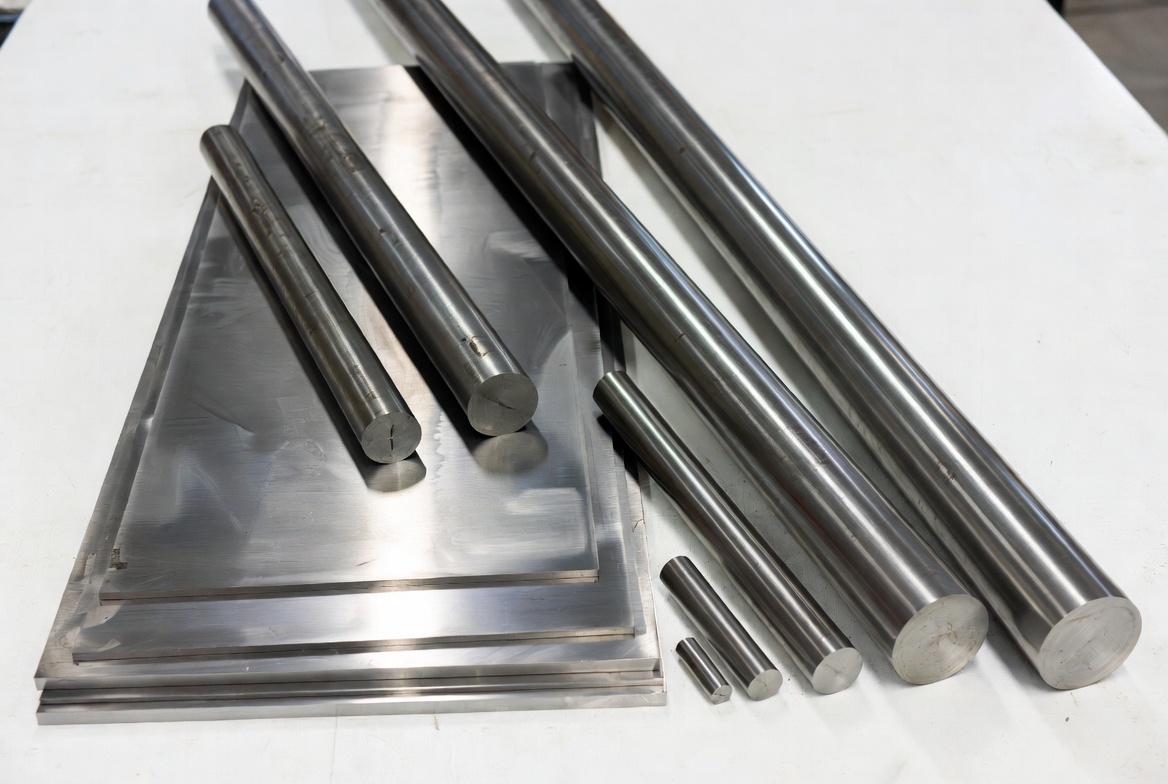 Titanium machined part