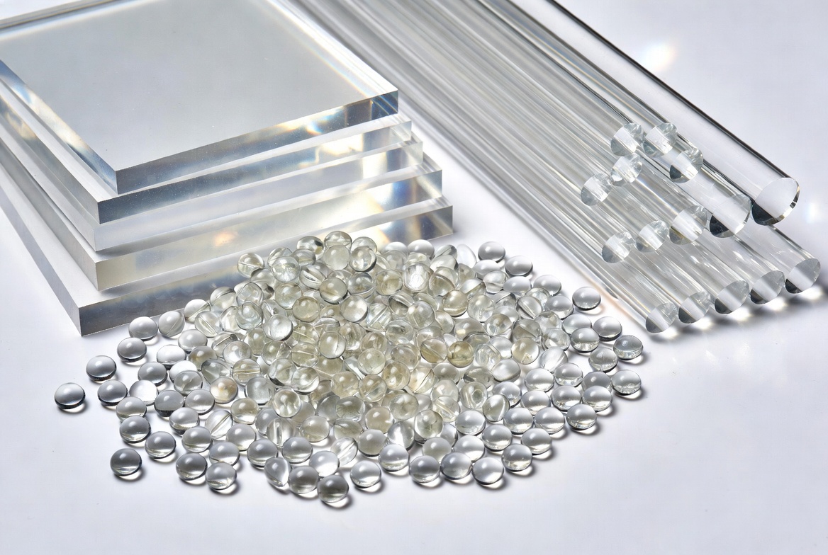 PMMA clear acrylic block
